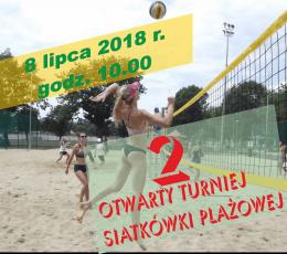 2. OTWARTY TURNIEJ SIATKÓWKI PLAŻOWEJ...